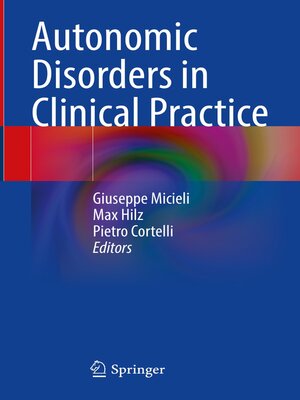 cover image of Autonomic Disorders in Clinical Practice